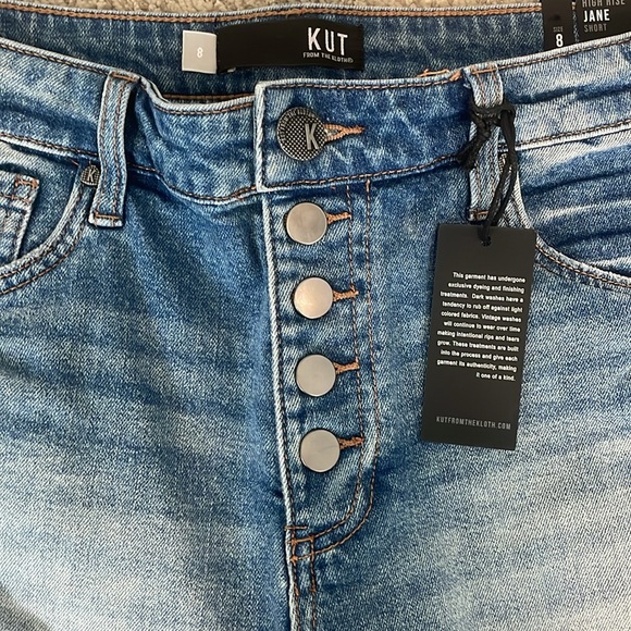 NEW KUT High Rise JANE Short Size 8 - Picture 3 of 5